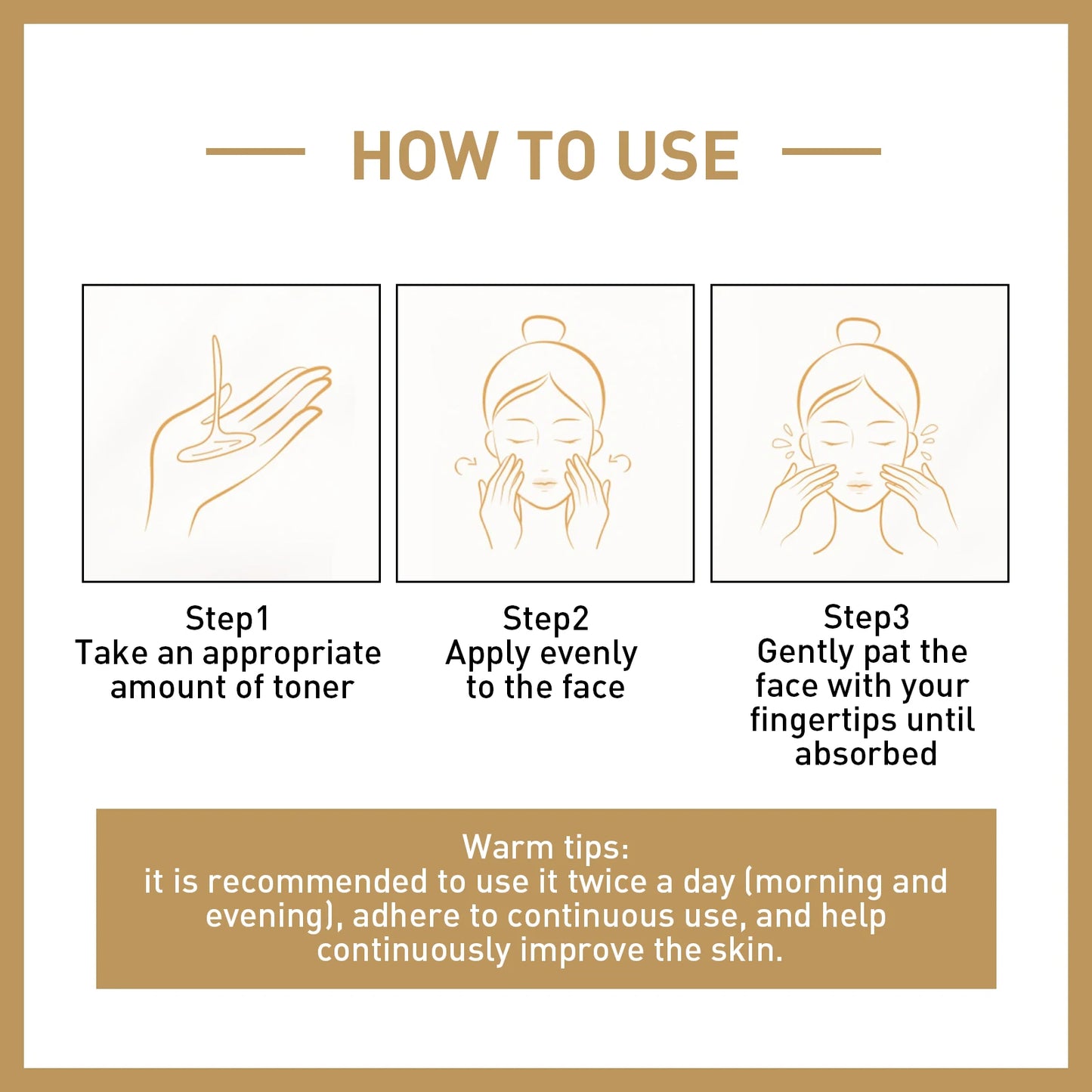 EELHOE Rice Toner - Firming And Moisturizing Facial Skin Toner