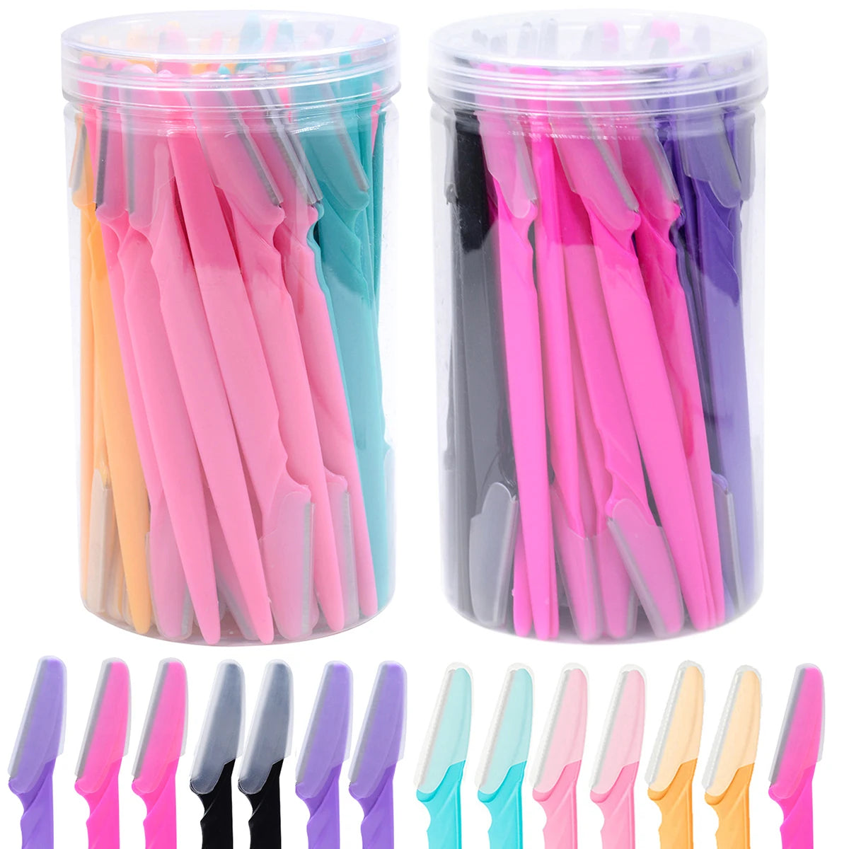 10/30/40Pcs Facial precision eyebrow Dermaplanning razor
