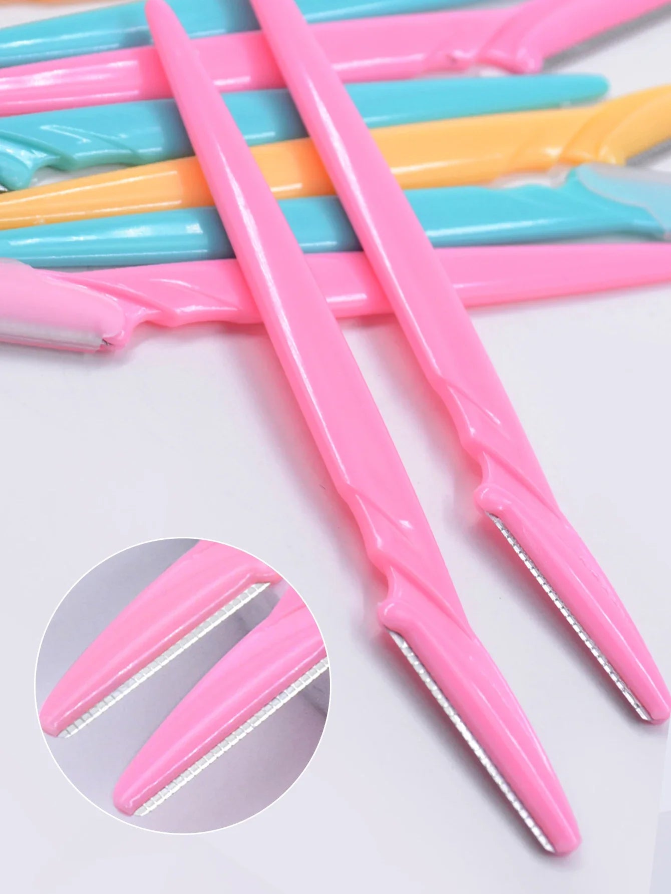 10/30/40Pcs Facial precision eyebrow Dermaplanning razor