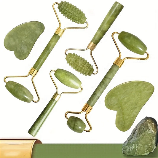 Gua Sha Face Massager/Roller Set